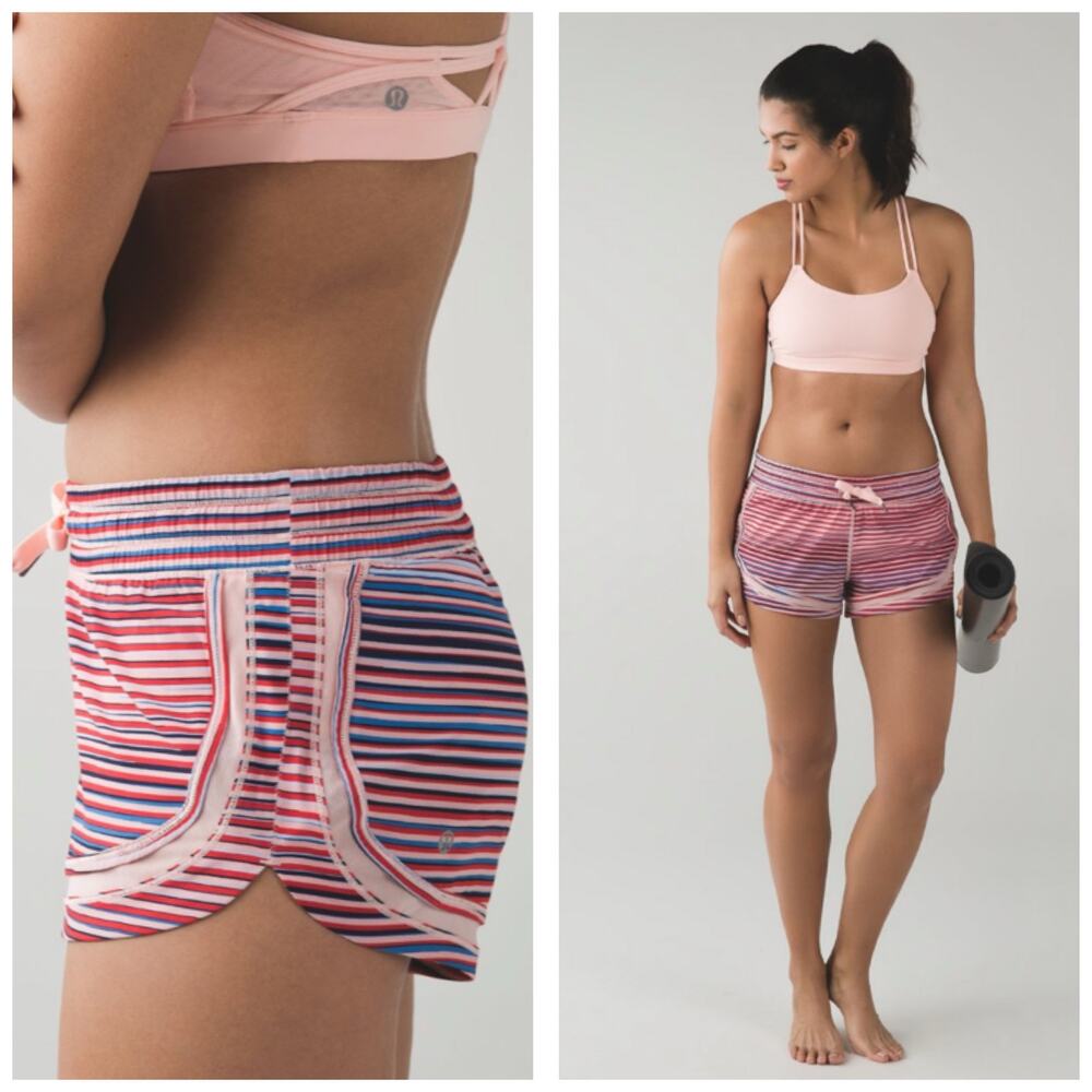 Lululemon Make A Move Short Twisted Dune Minty Pink Size 8 Vintage Activewear